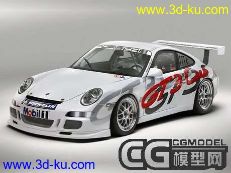 保时捷Porsche 911 (997) GT3 v2.0 带內装模型的图片3
