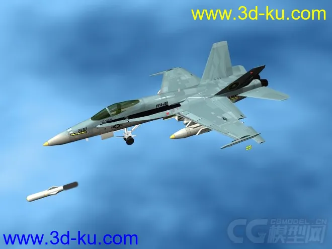 F18大黄蜂   军事飞机模型的图片2