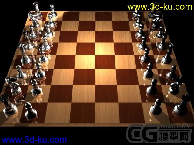 國際象棋......回下吧模型的图片2