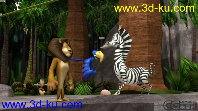 首发:马达加斯加2：逃往非洲模型的图片2