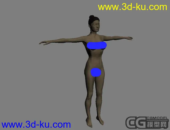 3D女模型的图片1