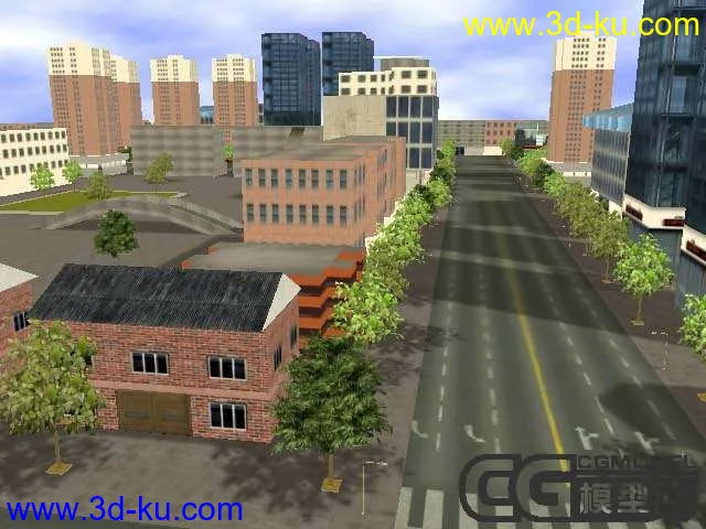 北京市五道口地铁站周边环境模型的图片2