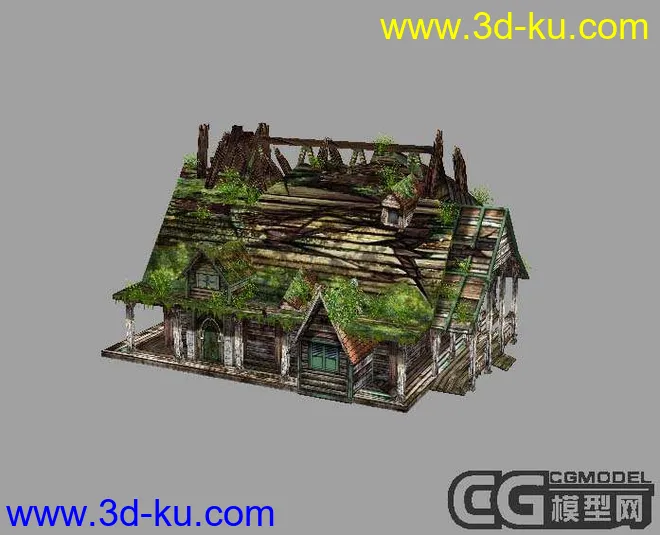 一个野外的木屋...模型的图片1