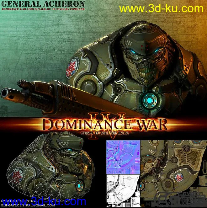Dominance War IV半成品模型的图片1