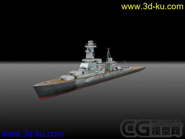 二战日本军舰模型的图片1