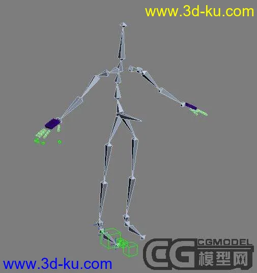 人物骨骼创建模型的图片1