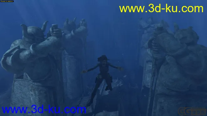 《古墓丽影8 底下世界》最后一关   海底世界雷神模型的图片1
