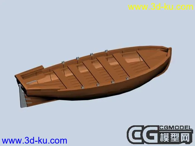 常用的小木船模型的图片1