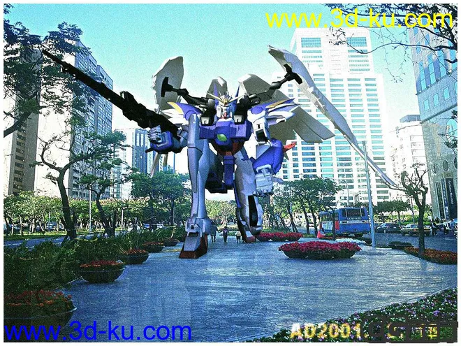 Gundam 飞翼特装零式模型的图片3