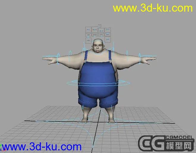 大胖子模型的图片2