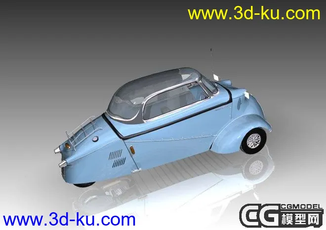 梅塞施米特（Messerschmitt）式三轮汽车模型的图片2