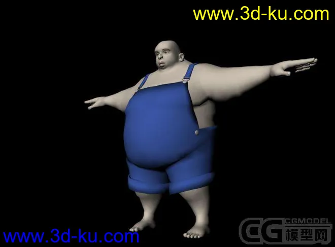 胖子模型的图片1