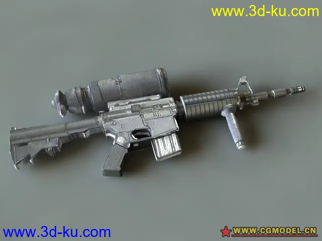 超酷的枪m4模型的图片2