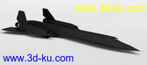 SR-72 Blackbird 3d model模型的图片1
