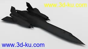 SR-72 Blackbird 3d model模型的图片2