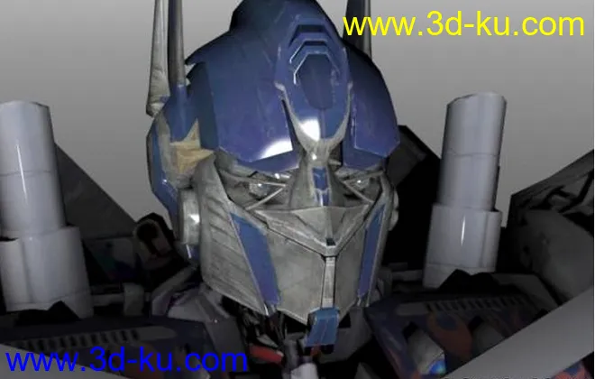 Optimus and Megatron from TF3 Dark of the moon the game模型的图片3