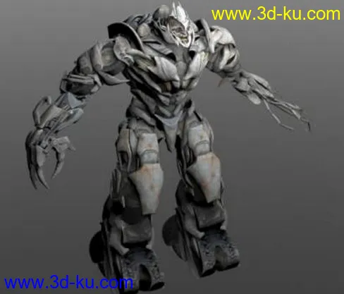 Optimus and Megatron from TF3 Dark of the moon the game模型的图片4