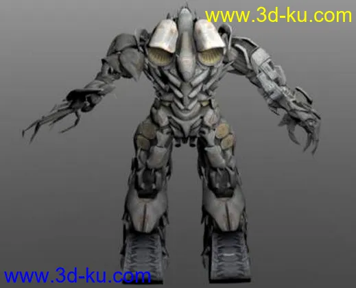 Optimus and Megatron from TF3 Dark of the moon the game模型的图片5