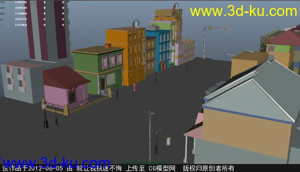 街道建筑模型的图片1