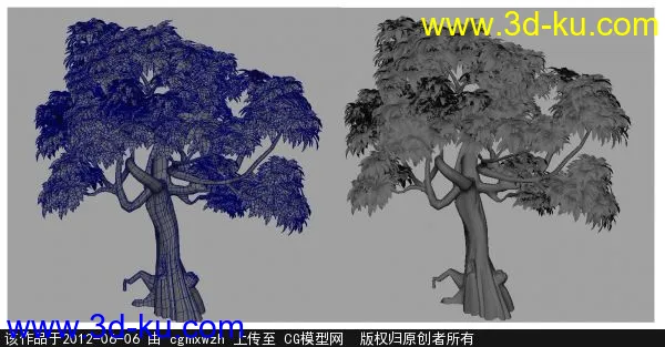 一棵树的模型的图片1