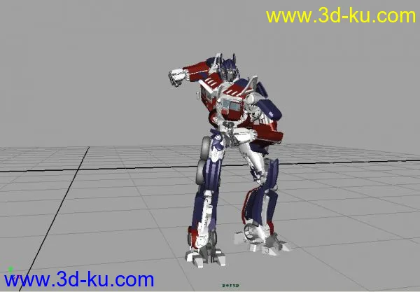 超强变形金刚擎天柱模型  附带变形动画K帧  超强  《审精》的图片3