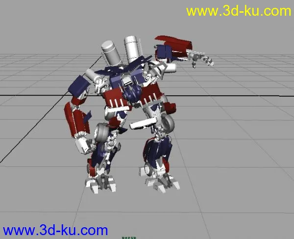 超强变形金刚擎天柱模型  附带变形动画K帧  超强  《审精》的图片4