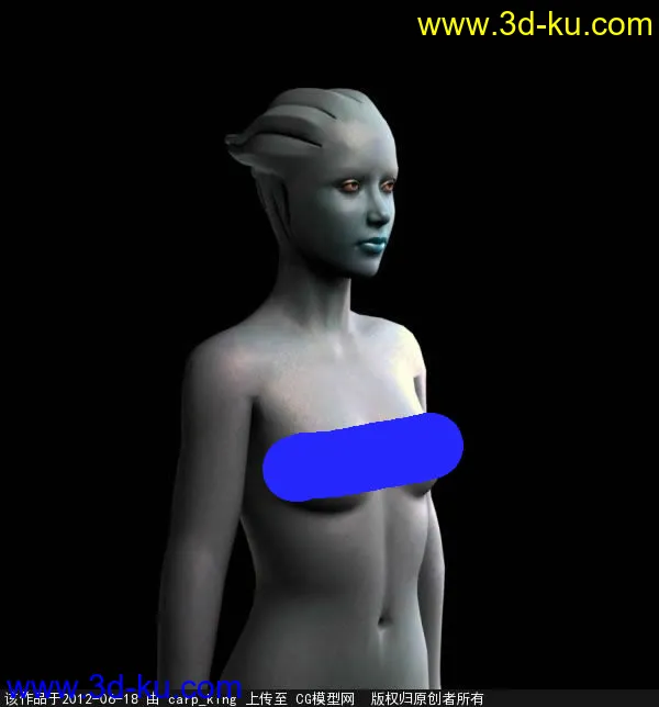 科幻系列女人体下载（1/4）模型的图片1