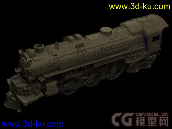 火车及车厢合集模型下载的图片1