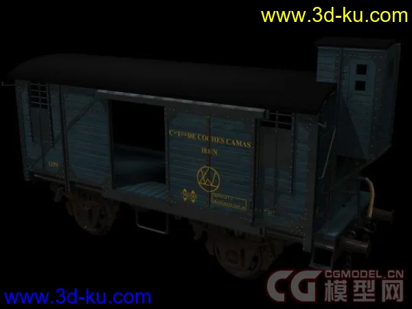 火车及车厢合集模型下载的图片17