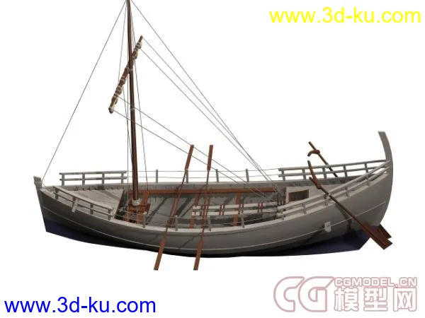 古代帆船合集模型下载的图片3