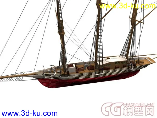 古代帆船合集模型下载的图片12