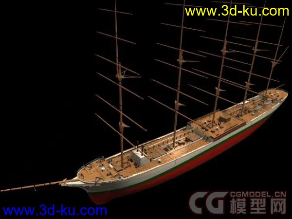 古代帆船合集模型下载的图片18