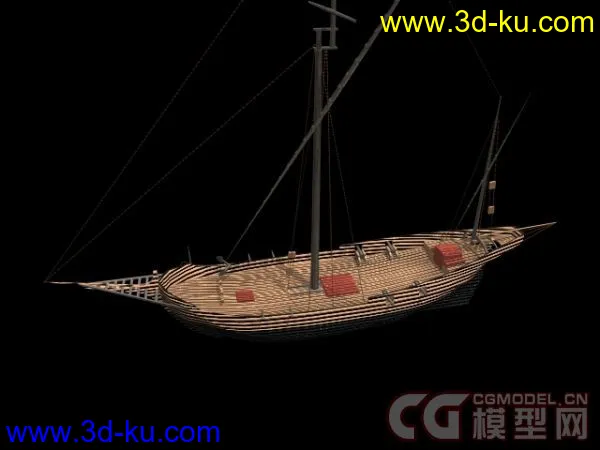 古代帆船合集模型下载的图片20