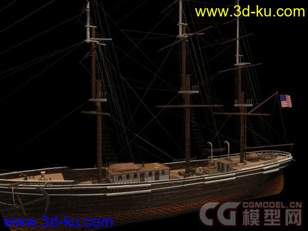 古代帆船合集模型下载的图片22