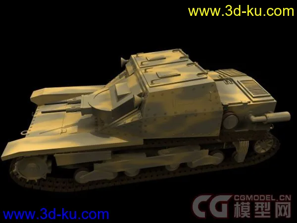 坦克及装甲车模型下载合集1的图片5