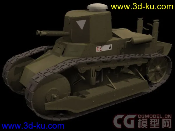 坦克及装甲车模型下载合集1的图片10