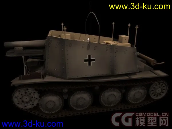 坦克及装甲车模型下载合集1的图片11