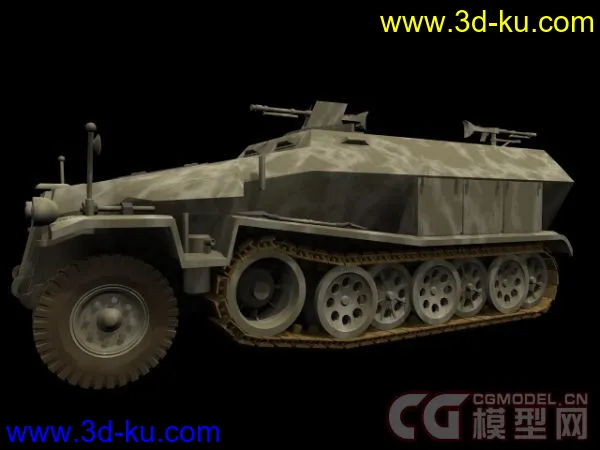 坦克及装甲车模型下载合集1的图片13