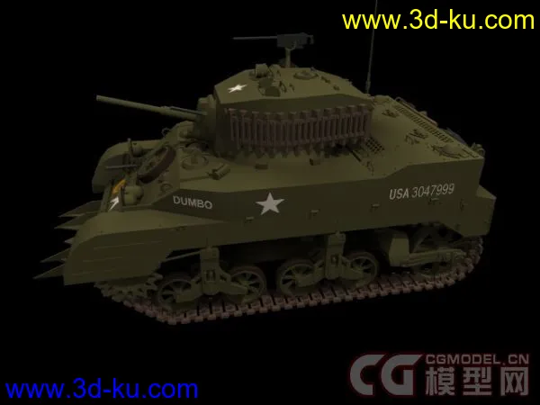 坦克及装甲车模型下载合集2的图片10