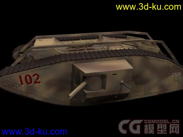 坦克及装甲车模型下载合集2的图片15