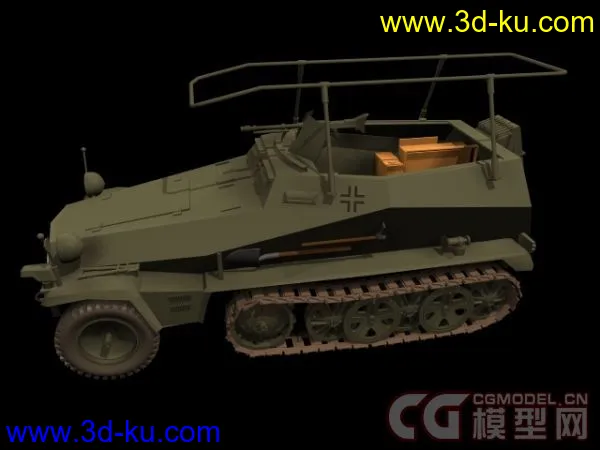 坦克及装甲车模型下载合集3的图片5