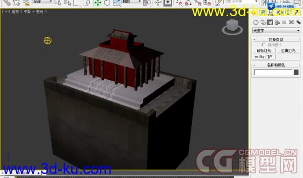 城门楼子模型的图片1