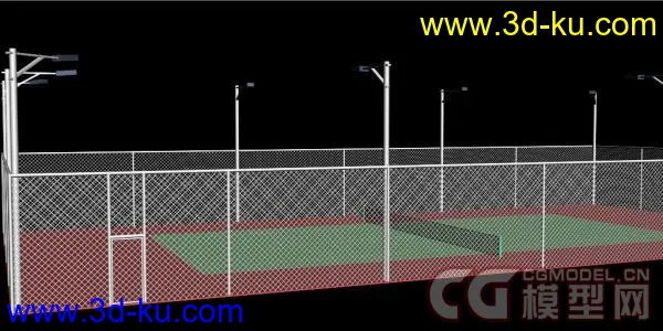 网球场模型的图片2