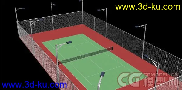 网球场模型的图片3