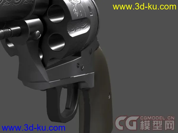 【美军左轮手枪】左轮手枪柯尔Revolver Colt Peacemaker模型的图片2