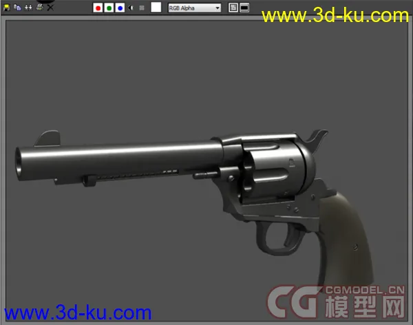 【美军左轮手枪】左轮手枪柯尔Revolver Colt Peacemaker模型的图片5
