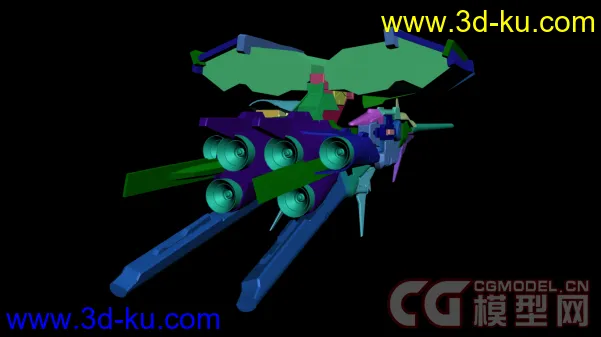 高达——“RX-78GP03D石斛兰”模型的图片5