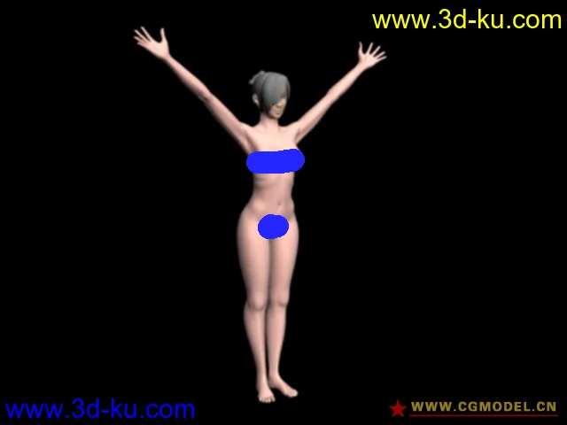 简单女人体模型的图片1