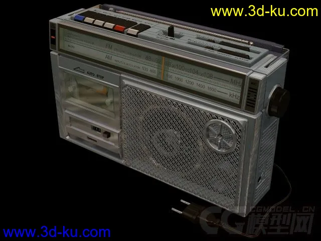 收录机（收音机）模型的图片2