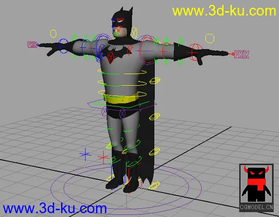 绑定——蝙蝠侠模型的图片2